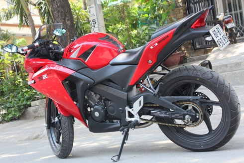  honda cbr150 bí ẩn với xám commander 