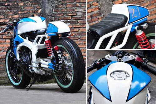  honda cbr600rr cafe racer lạ lẫm 