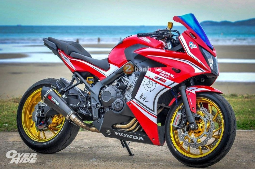 Honda cbr650f siêu nổi bật trong phiên bản flying ant