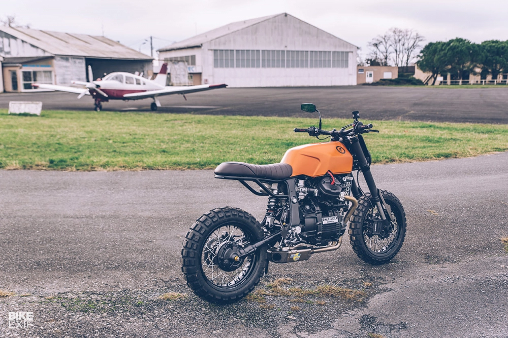 Honda cx650 scrambler bản độ hoang dã đầy ngẫu hứng