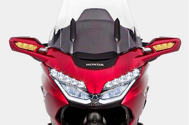 Honda goldwing 2018 hiện nguyên hình trước ngày ra mắt