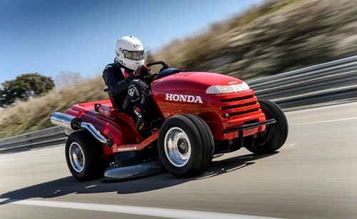  honda mean mower - máy cắt cỏ nhanh như môtô 