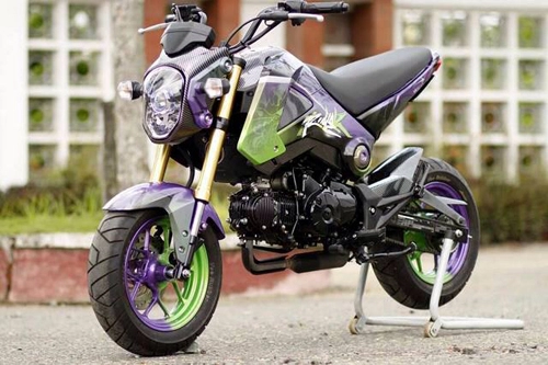  honda msx 125 màu lạ tại sài gòn 