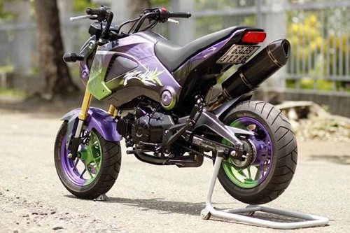  honda msx 125 màu lạ tại sài gòn 