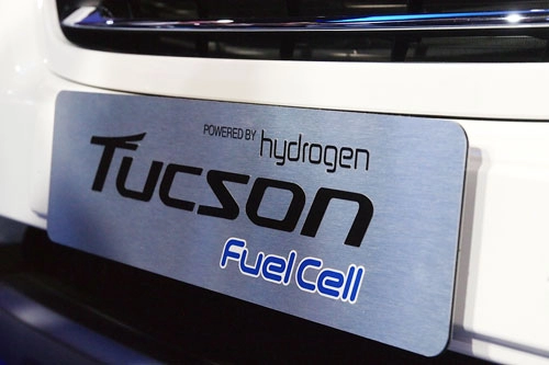  hyundai tucson fuel cell ra mắt tại los angles motor show 