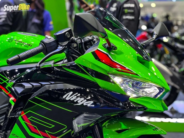 Kawasaki ninja zx-4r 4 xi-lanh 400cc chính thức ra mắt tại thái lan