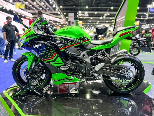 Kawasaki ninja zx-4r 4 xi-lanh 400cc chính thức ra mắt tại thái lan