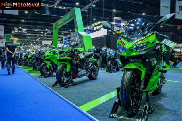 Kawasaki tiết lộ giá bán những mẫu xe mới 2023 tại motor show