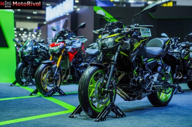 Kawasaki tiết lộ giá bán những mẫu xe mới 2023 tại motor show