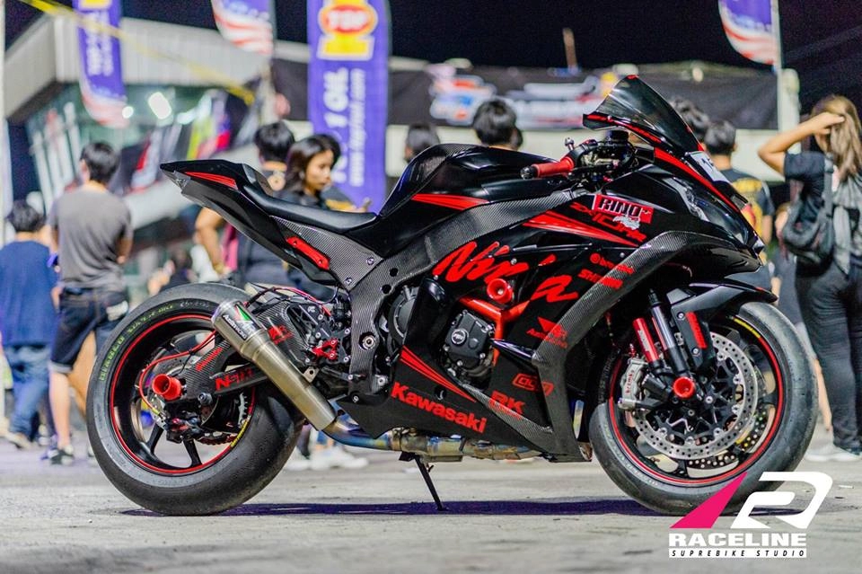 Kawsaki zx-10rr superbike giới hạn mang phong cách đội đua kawasaki racing team