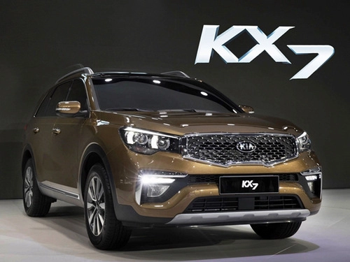 Kia kx7 biến thể của sorento giá từ 593 triệu đồng