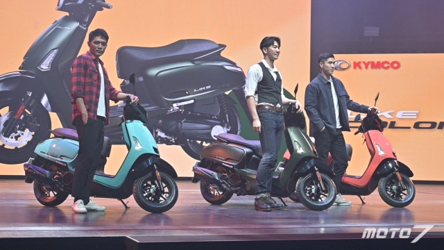 Kymco like colombo s gây sốc với ngoại hình hao hao vespa sprint