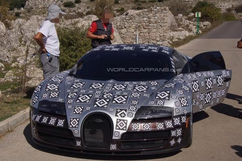 Lộ diện siêu xe bugatti veyron mới