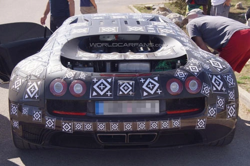 Lộ diện siêu xe bugatti veyron mới