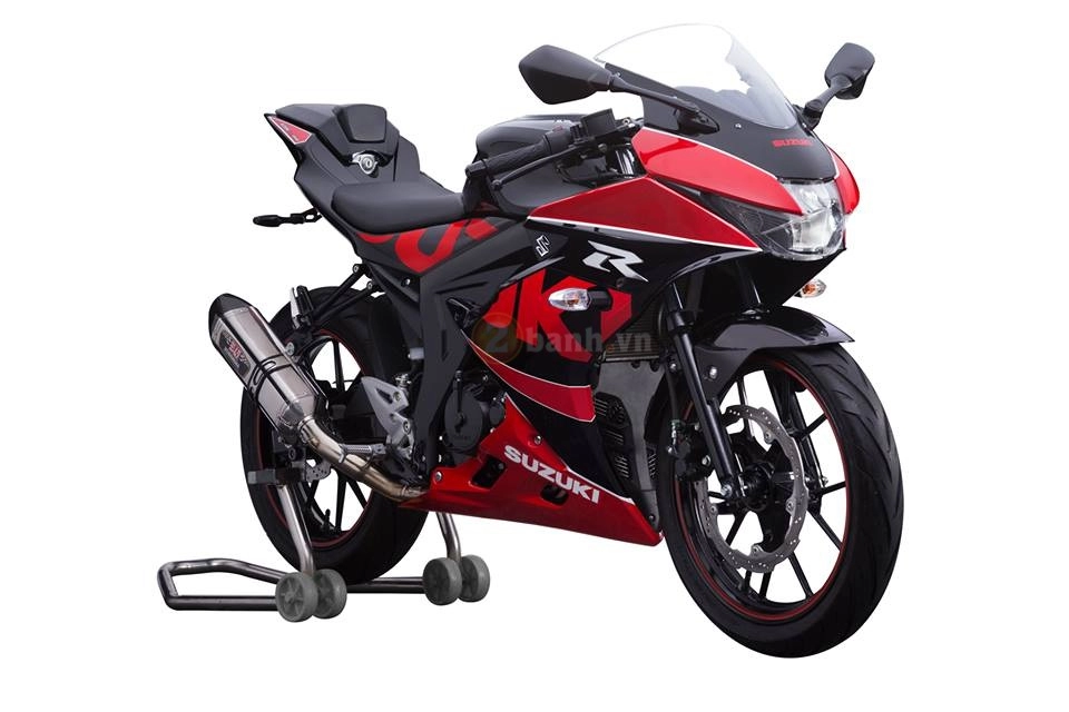 Lộ diện suzuki gsx-r150 2018 với phiên bản tem giống việt nam