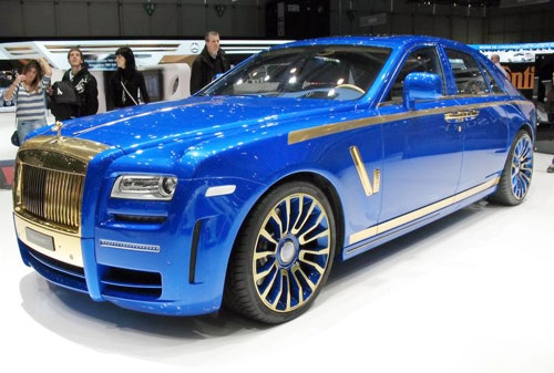  mansory độ rolls-royce ghost màu độc 