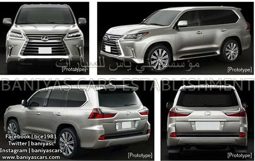 Mẫu lexus lx mới sẽ được phát hành vào tháng 8 tới