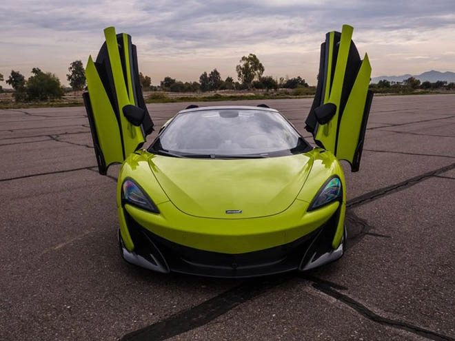 Mclaren 600lt spider phiên bản mui trần chính thức ra mắt giá bán gần 6 tỷ