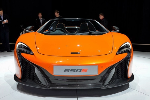  mclaren 650s ra phiên bản mui trần 