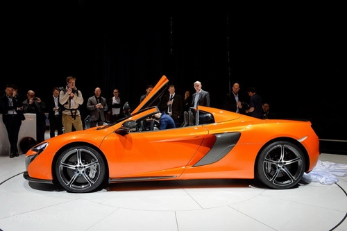  mclaren 650s ra phiên bản mui trần 