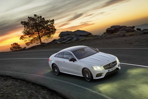  mercedes e-class coupe 2018 - ghi điểm từ thiết kế 