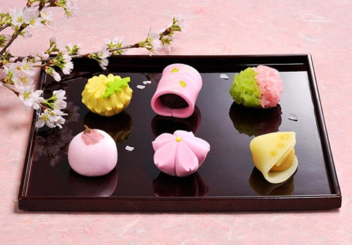 Món ăn trên phim kiệt tác bánh ngọt nhật - wagashi