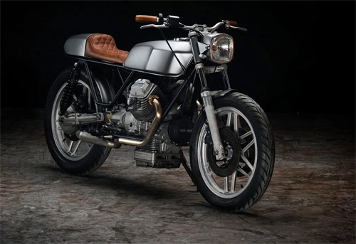  moto guzzi v50 - cafe racer không thể đơn giản hơn 