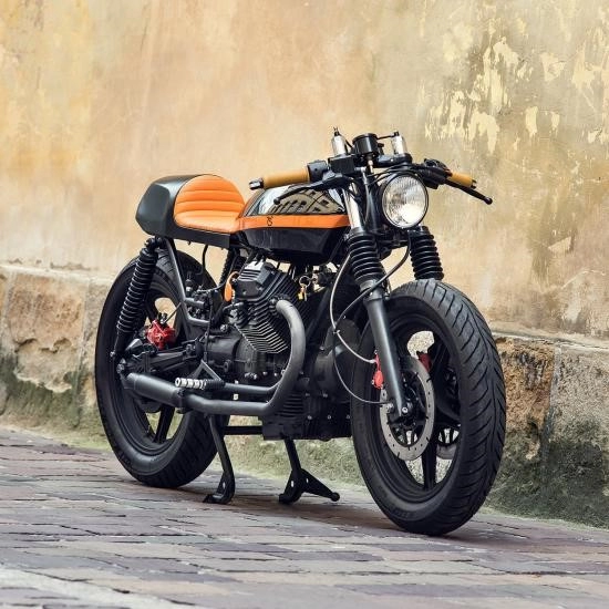 Moto guzzi v6 bản độ đầy ma thuật của ventus garage