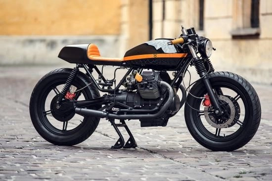 Moto guzzi v6 bản độ đầy ma thuật của ventus garage