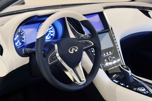  nội thất của infiniti q60 concept 