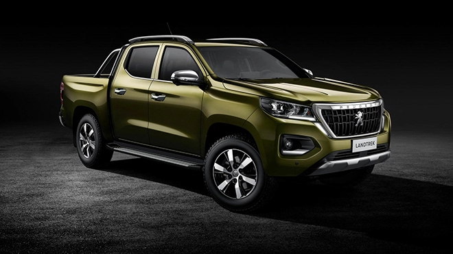 Peugeot landtrek tân binh trong phân khúc xe bán tải