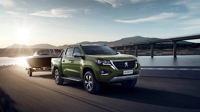 Peugeot landtrek tân binh trong phân khúc xe bán tải