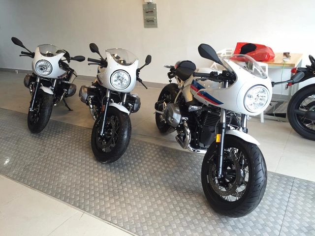 Phiên bản racer của bmw r ninet đầu tiên cập bến việt nam