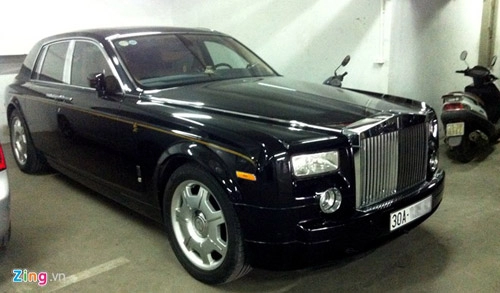 Rolls-royce phantom hình rồng hàng thửa của đại gia hà nội