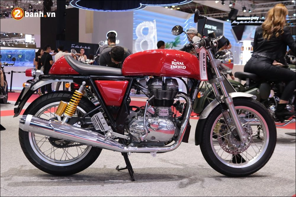 Royal enfield continental gt được giới thiệu tại vims 2017