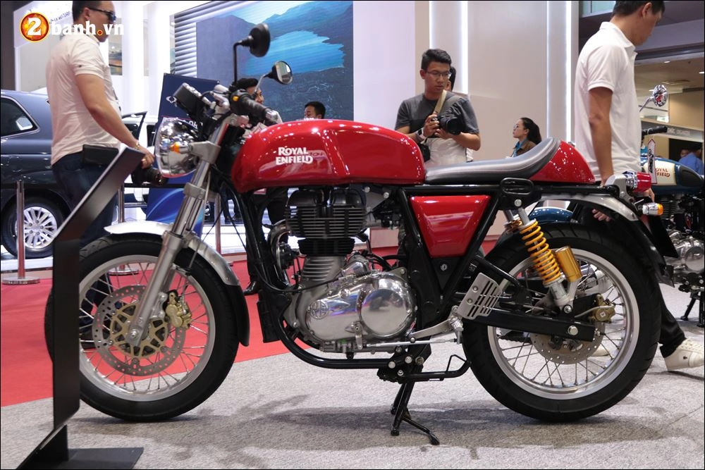 Royal enfield continental gt được giới thiệu tại vims 2017