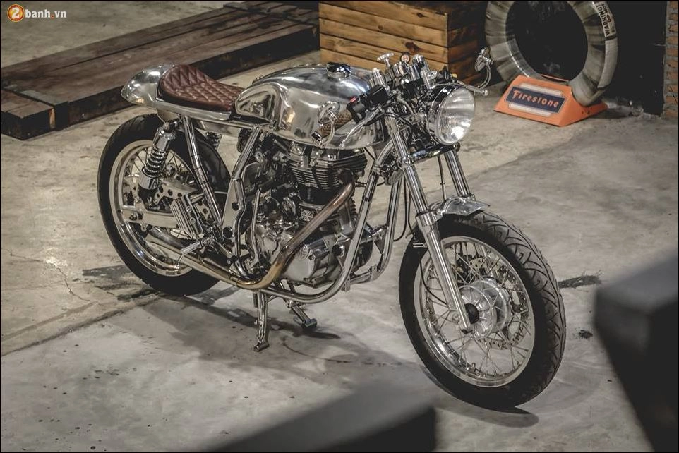 Royal enfield continental gt lột xác ngoạn mục từ xưởng độ zeus custom