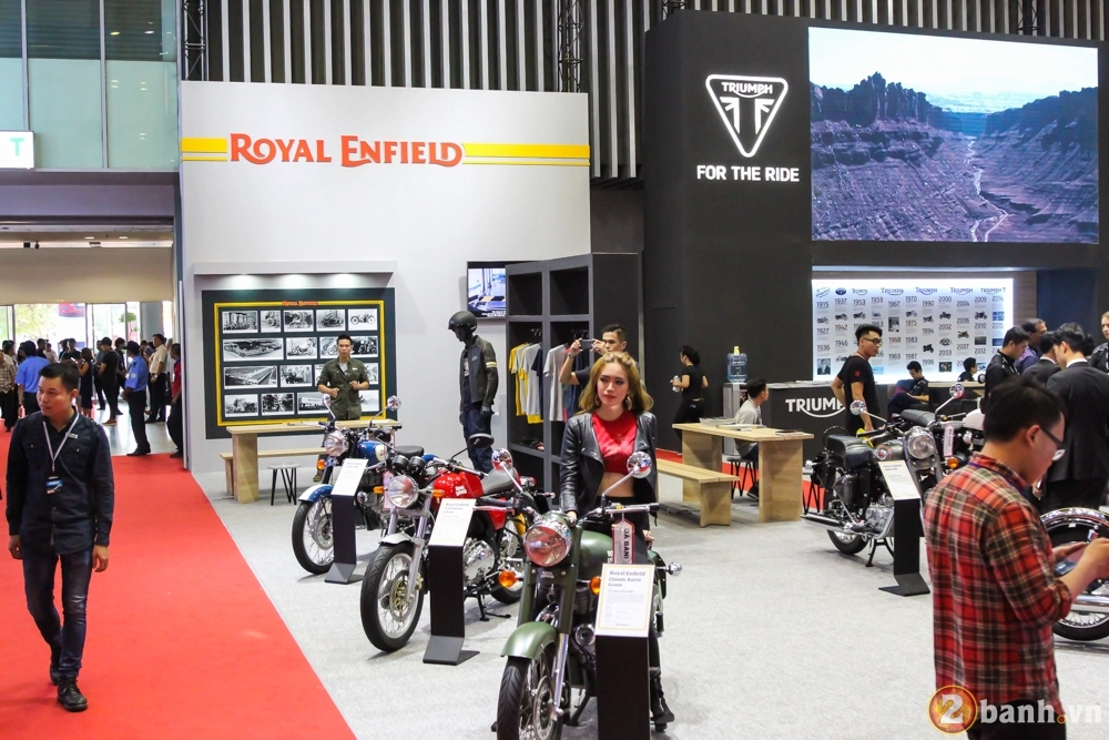 Royal enfield trình làng 5 mẫu xe mô tô giá rẻ trong lần đầu tiên có mặt tại việt nam