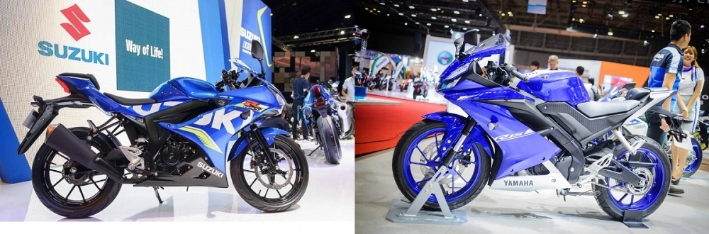 So sánh suzuki gsx-r150 2017 với yamaha r15 2017 đâu là sự lựa chọn thích hợp