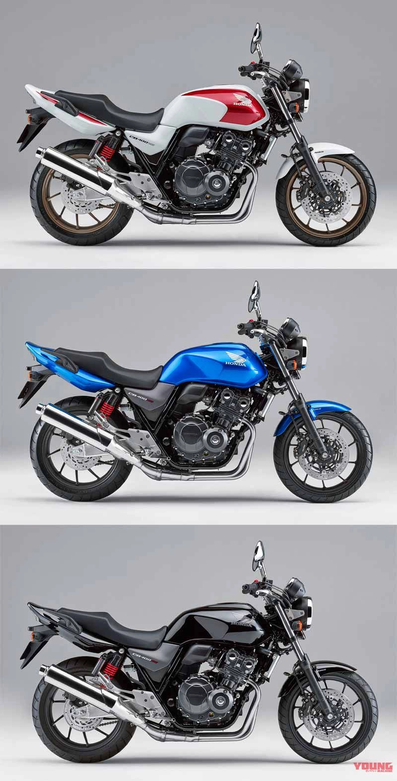 So sánh thay đổi honda cb400sf giữa thế hệ 2017 vs 2018