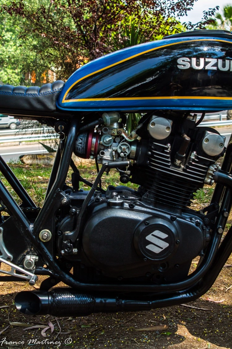 Suzuki gs400 bản độ cafe racer đến từ dino cycles