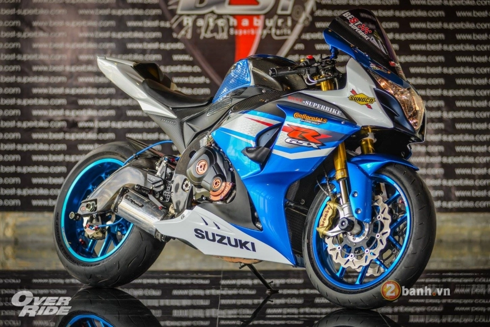 Suzuki gsx-r1000 đẹp đến xuất thần trong phiên bản blue dolphin