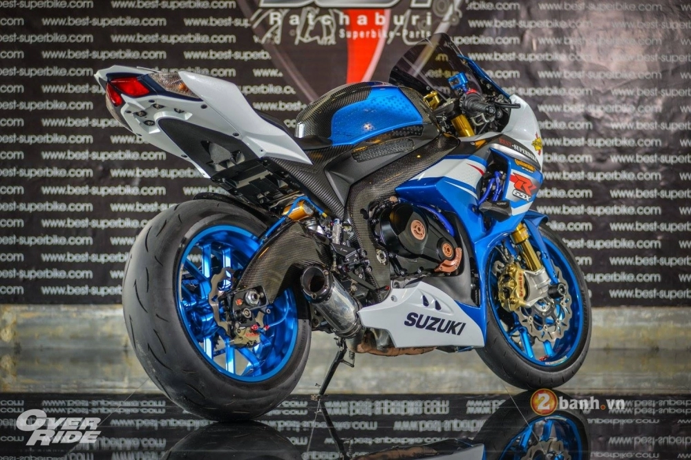 Suzuki gsx-r1000 đẹp đến xuất thần trong phiên bản blue dolphin