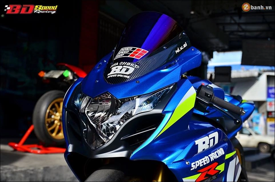 Suzuki gsx-r1000 vẻ đẹp hoang tưởng từ át chủ bài bd speed racing