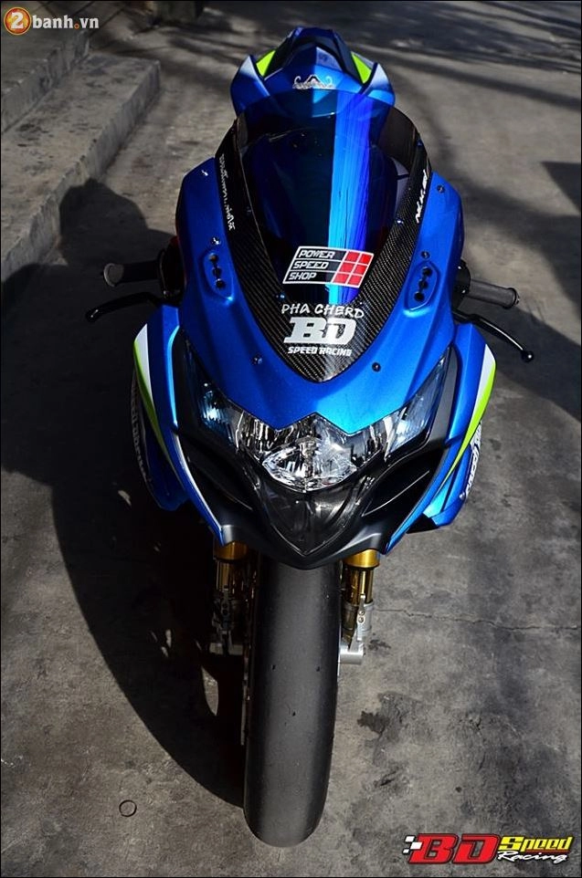 Suzuki gsx-r1000 vẻ đẹp hoang tưởng từ át chủ bài bd speed racing