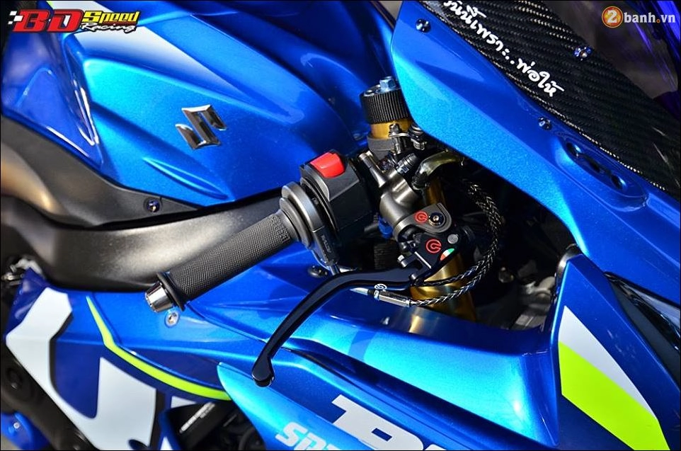 Suzuki gsx-r1000 vẻ đẹp hoang tưởng từ át chủ bài bd speed racing