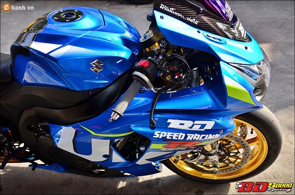 Suzuki gsx-r1000 vẻ đẹp hoang tưởng từ át chủ bài bd speed racing