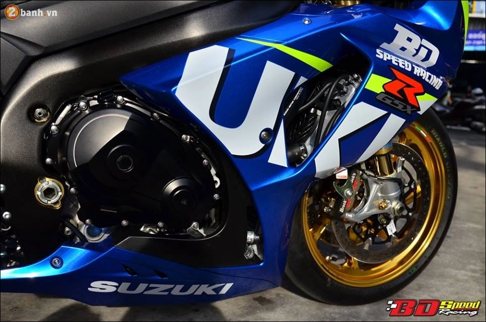 Suzuki gsx-r1000 vẻ đẹp hoang tưởng từ át chủ bài bd speed racing