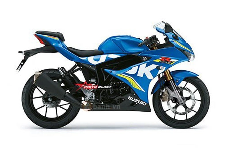 Suzuki gsx-r150 2018 sẽ có thêm phiên bản phuộc usd