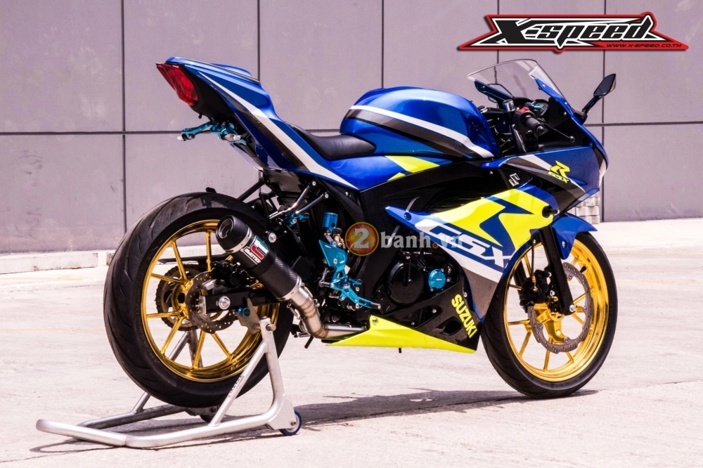 Suzuki gsx-r150 đầy phong cách qua bản độ của biker thái